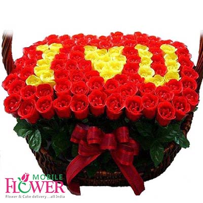 SA28-i-love-you-100-red-n-yellow-roses-i-love-you-basket-rs-4000